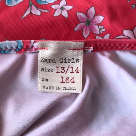 Zara Swim Zara Swimsuit Size 314 Girl Poshmark